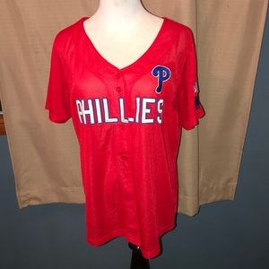 Pink Victoria Secret Phillies baseball T-shirt